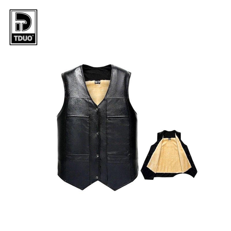 TDUO 防寒皮背心TT11 件高清大图