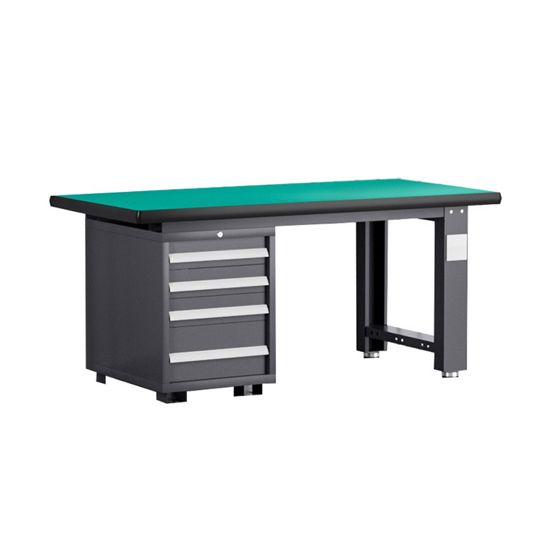 友鑫邦 重型工作台 1.8米单桌+落地四抽 台