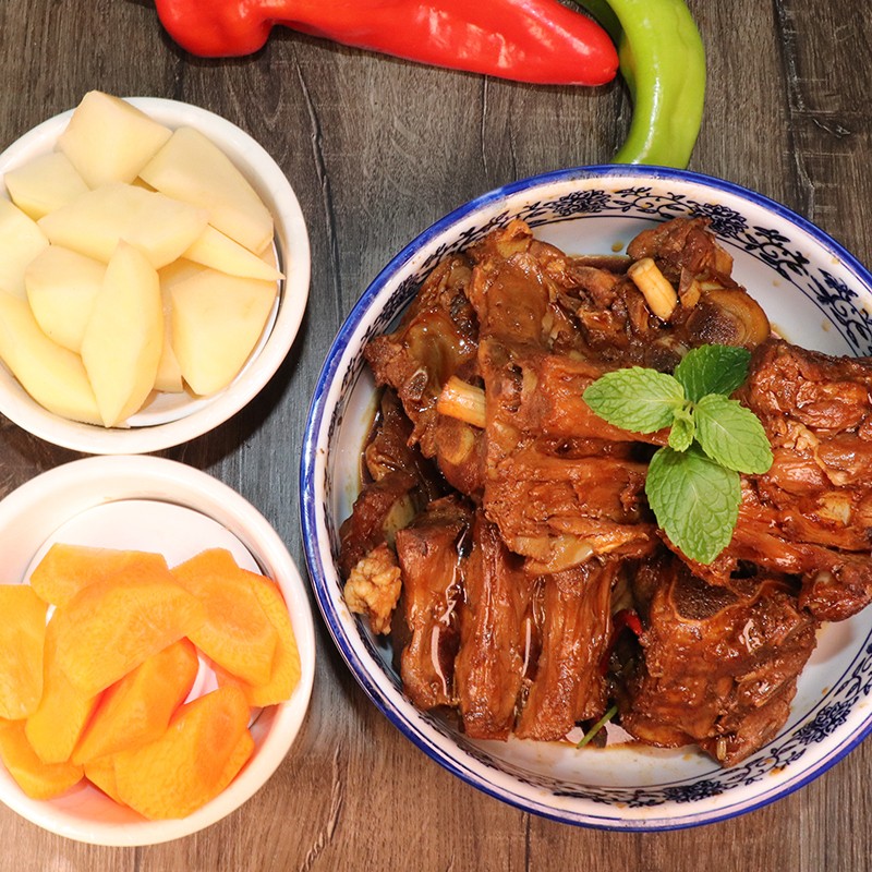 紫光园红焖羊蝎子(香辣) 1.2kg高清大图