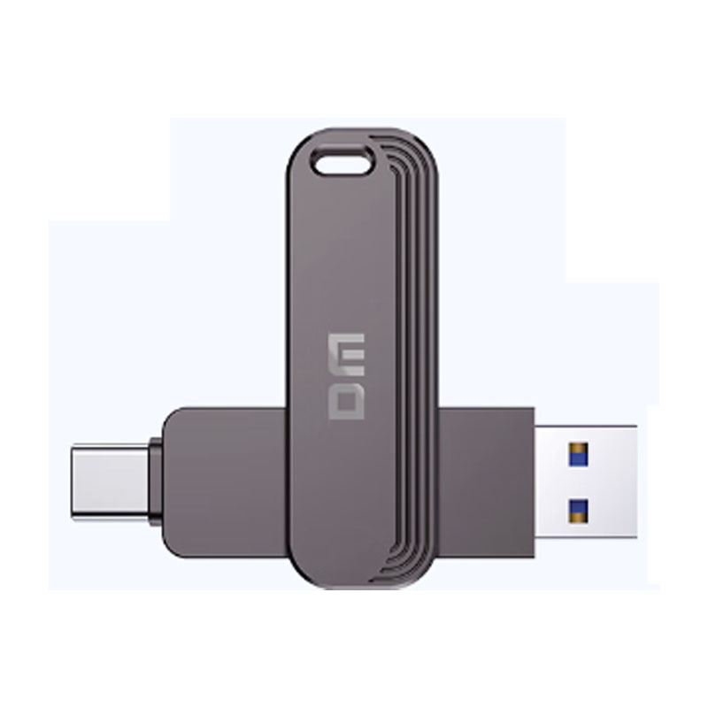 大迈(DM)PT237 128G Type C双接口手机电脑多用高速U盘(计价单位:个) 黑色高清大图