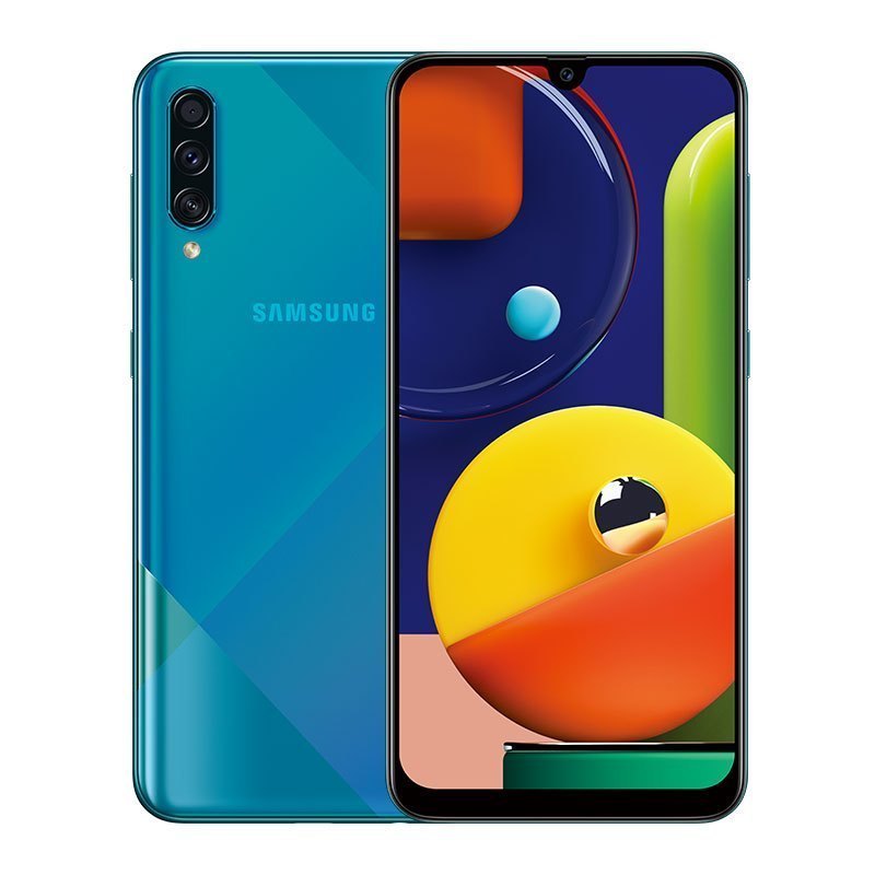 三星 Galaxy A50s 6GB+128GB 几何绿 全面屏4800万后置三摄大容量电池 移动联通电信全网通4G手机