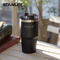 STANLEY史丹利吸管杯成人不锈钢保温杯男女时尚情侣水杯车载杯便携咖啡杯680ml