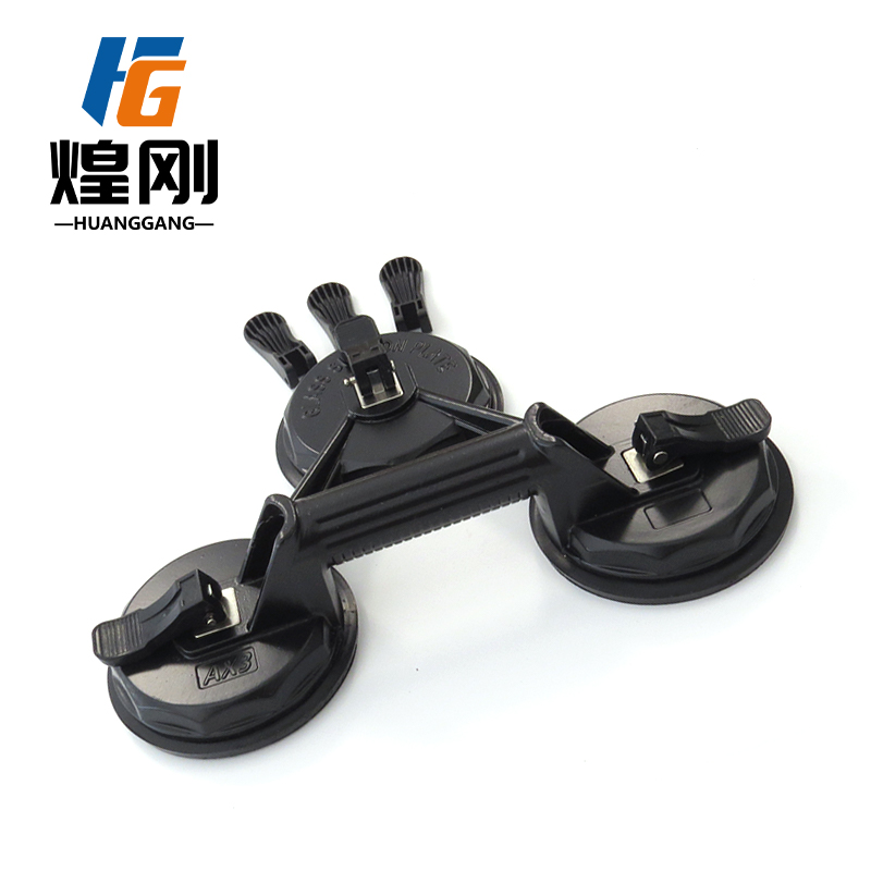 煌刚 铝合金玻璃吸盘 三爪 个高清大图