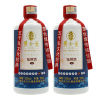 黄金叶天之叶鉴赏酒V9酱香型白酒53度500ml*2瓶