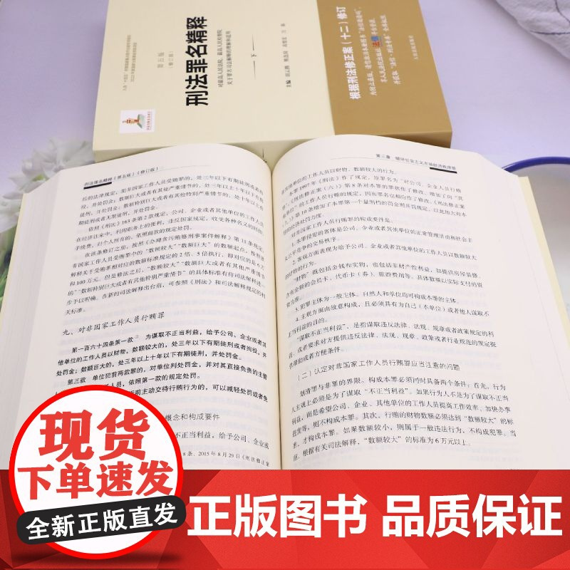 刑法罪名精释:对*高人民法院、*高人民检察院关于罪名司法解释的理解和适用