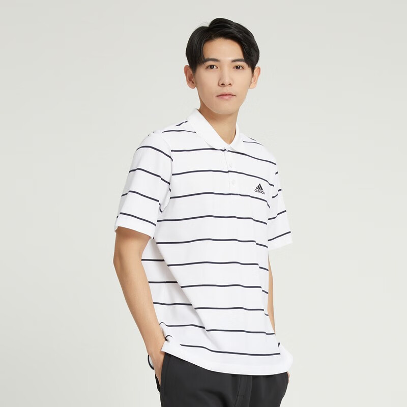 阿迪达斯 （adidas）男子POLO衫短T恤IA8166高清大图