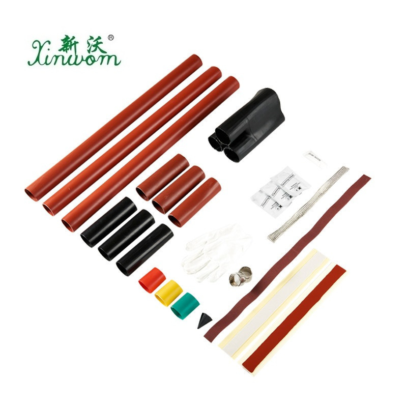 新沃 XINWOM 户内三芯热缩电缆头 NSY-10/3.4(300-400) 套高清大图