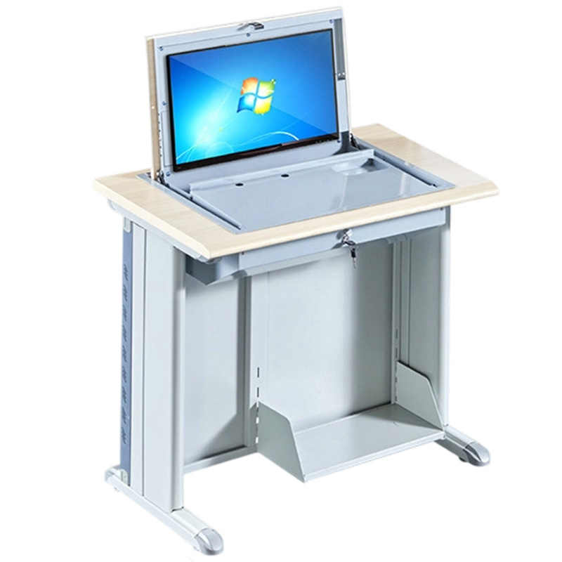 指臣电脑翻转桌单人张高清大图