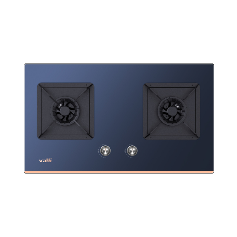 华帝(vatti)5.2kW火力天然气燃气灶具尺寸可调节分体式炉头蓝色钢化玻璃台式灶双眼灶熄火保护JZT-i10092B