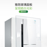博 世 569升对开三门大容量冰箱 零度维他保鲜 混冷无霜 多段控温 玻璃面板 KAF96S20TI