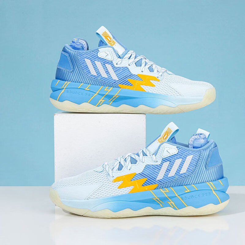 阿迪达斯 (adidas)男鞋 2023夏季新款运动鞋利拉德DAME 8场下实战比赛缓震篮球鞋 HQ4504