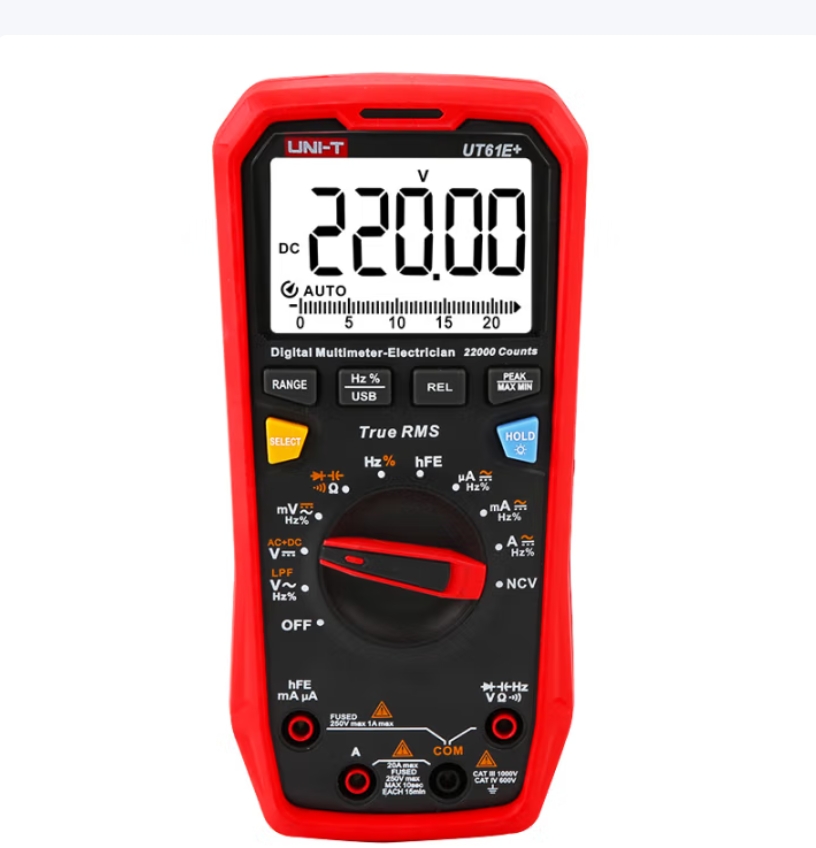 优利德(UNI-T) 智能型数字万用表 UT61E+ 台高清大图