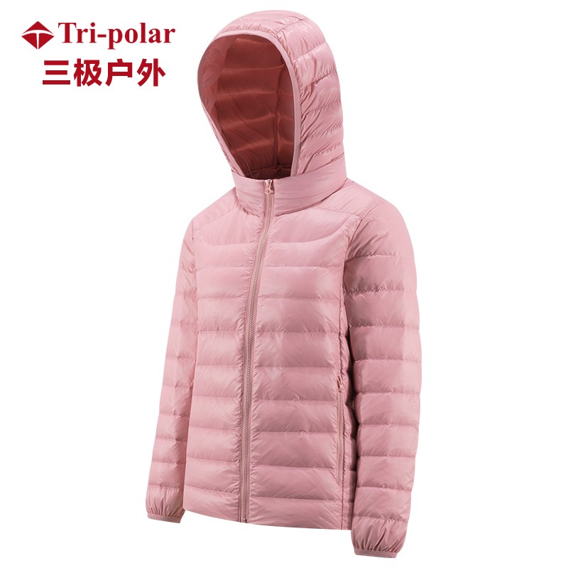 三极 TP8521 情侣款连帽羽绒服 男款高清大图