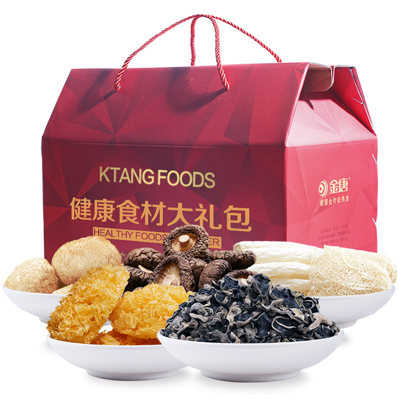 金唐(KTANG)健康大礼盒(菌菇系列)560g 年货礼盒 送礼