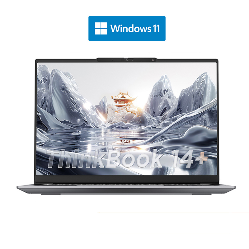 ThinkPad ThinkBook 14+ 00CD 2025款14.5英寸大屏学生游戏娱乐商务办公笔记本电脑 3K高色域屏 锐龙AI 9-365 32G内存 1TB固态高清大图