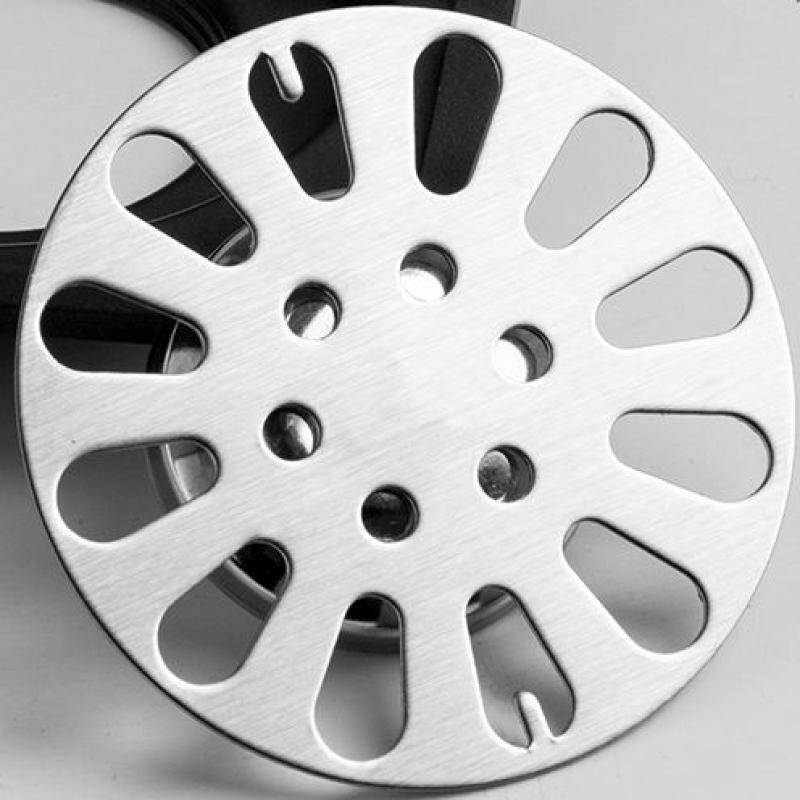 地漏盖子圆形封口盖下水道过滤网片不锈钢浴室卫生间防头发防臭芯--6.0cm（带碗款）高清大图