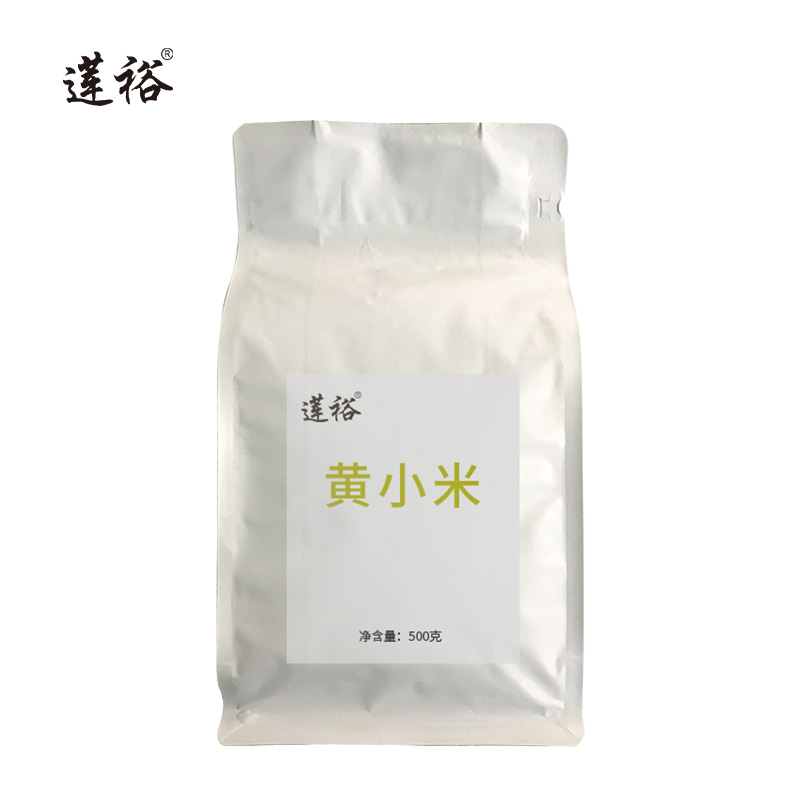 莲裕黄小米500克袋高清大图