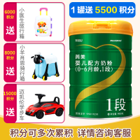 完达山（wondersun）菁美世纪贝贝婴儿配方奶粉（适合0-6个月宝宝）1段900g克