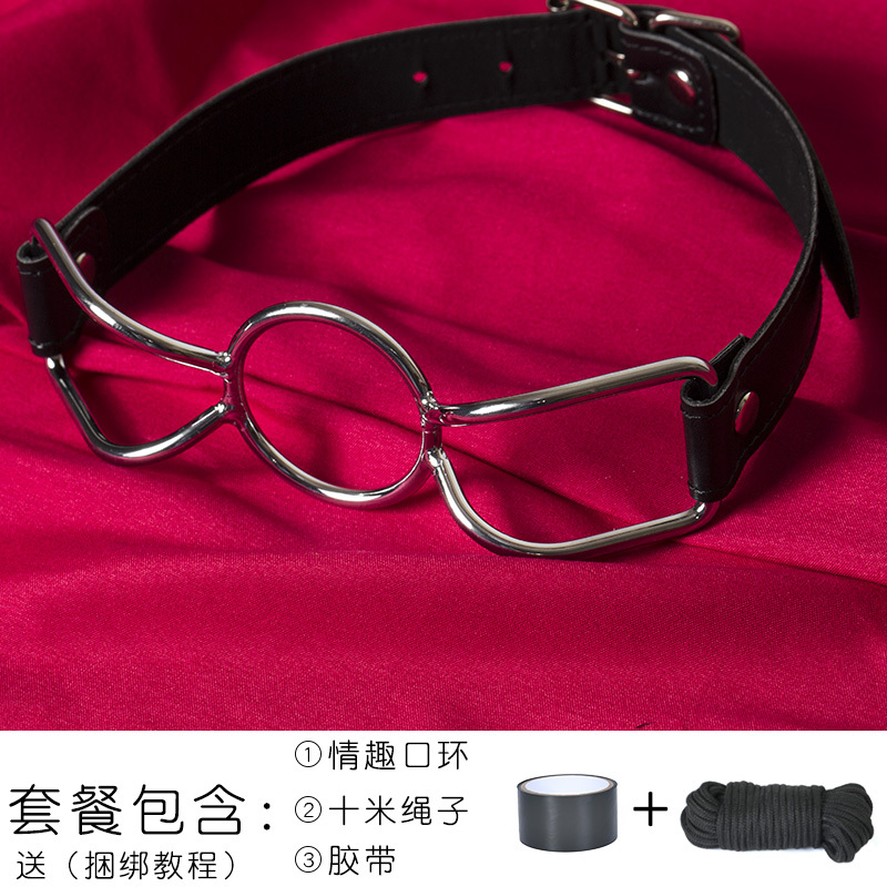 口塞深喉成人情趣性用品女奴工具女口水球口球口环绳子胶带送捆绑教程
