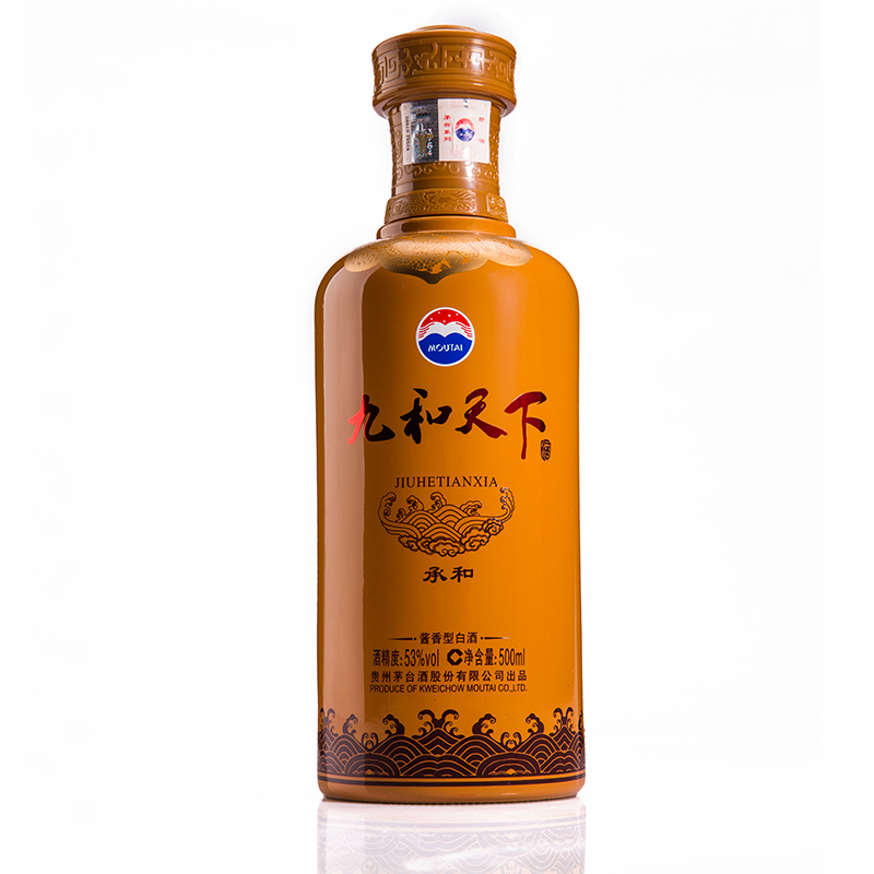 茅台 MOUTAI 贵州茅台酒 九和天下 承和 53度 500ml*6 整箱装 酱香型白酒