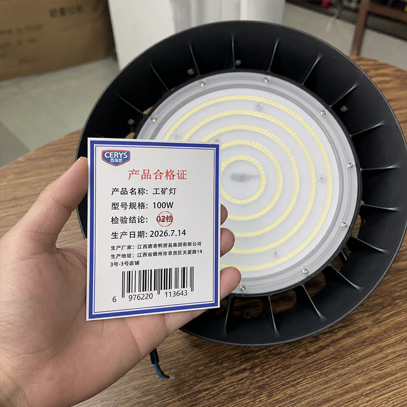 西瑞思 顶棚灯 工矿灯 100W 台高清大图