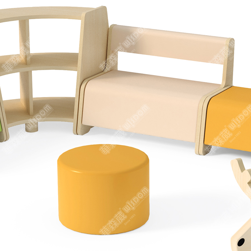 单色沙发座椅 - 多彩色组合 F高清大图