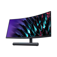 华为(HUAWEI) MateView GT 34英寸曲面显示器 WQHD 165Hz高刷新率 10.7亿色 SoundBar立体声场 双MIC 电影级色域 大屏游戏显示器