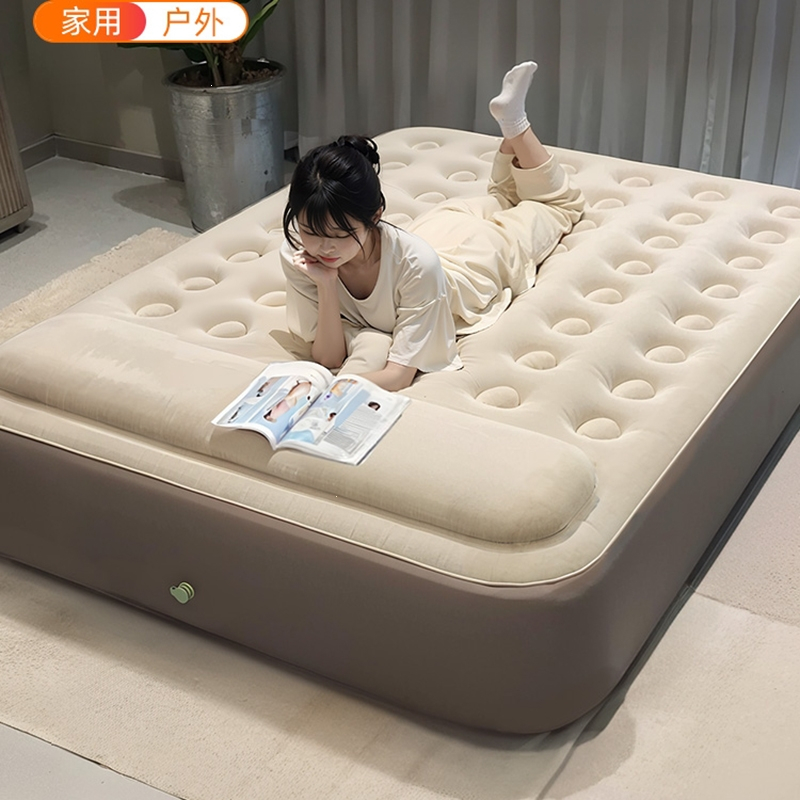 法耐fanai充气床家用午休气垫床户外露营打地铺加厚单人双人自动充