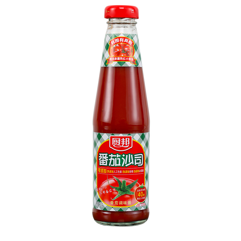 厨邦番茄沙司320g 酸甜可口 营养美味 烘焙必备
