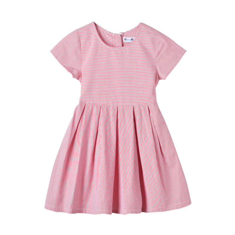 铅笔俱乐部童装2020夏装新款女童连衣裙小童休闲裙子儿童薄款裙潮视频