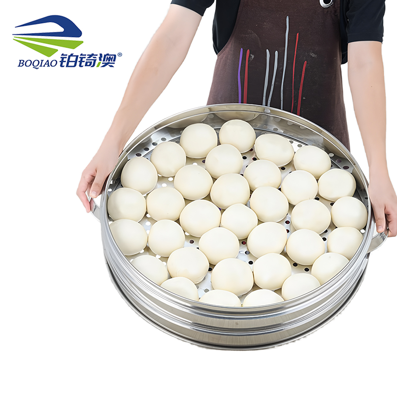 铂锜澳 加厚不锈钢蒸笼蒸屉/70cm-10屉1盖 /1套高清大图