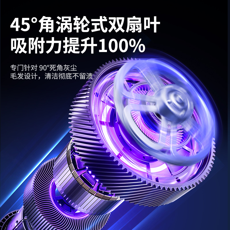 领臣(licheers) 无刷电机吸尘器-黑色 EG-122-1高清大图