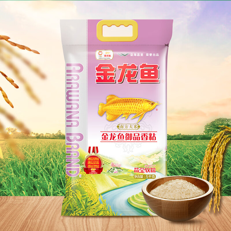 金龙鱼 御品香粘/5KG高清大图