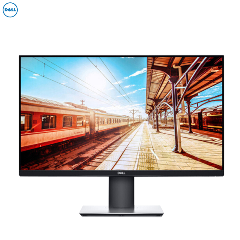 戴尔(DELL)P2719H 27英寸显示器(IPS屏 微边框 全面屏 旋转升降广视角 护眼不闪滤蓝光)三年保修