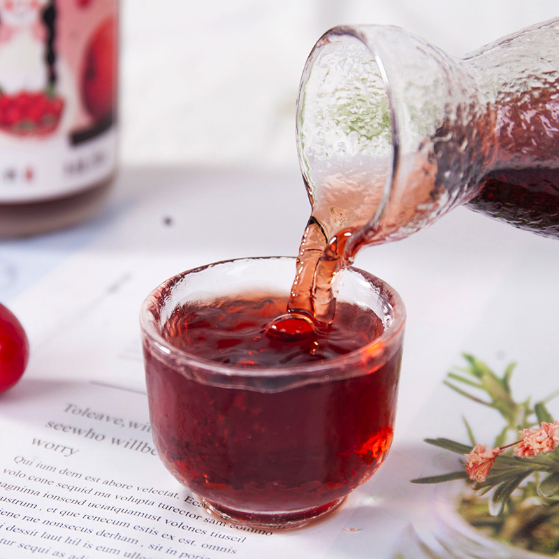 通明山 低度微醺网红高颜值水果酒 女士甜酒 山楂味果酒 6.5度 330ml*1瓶 单瓶装高清大图