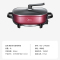 美的(Midea) 多用途锅电火锅电煮锅电热锅电炒锅 MC-LHN30D 可煎烤 绛紫自动断电功能6L大容量