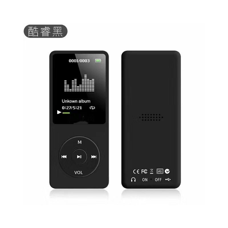 深圳爆卖mp4随声听mp3播放器有屏可插卡小说录音歌词薄外放