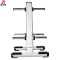 康力强FW107杠铃片架子专业大孔铃片储物架商用健身器材哑铃片架