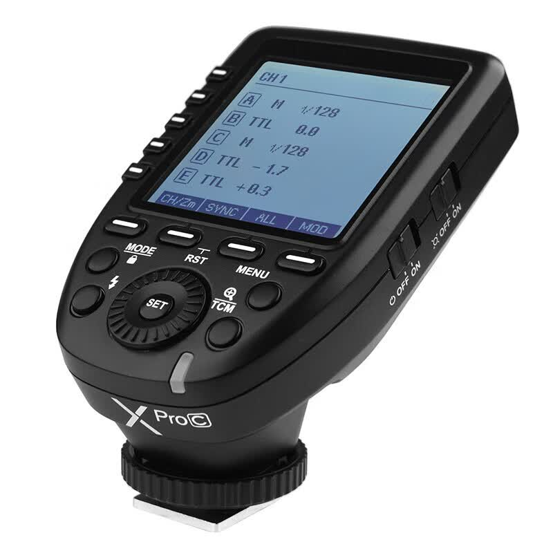 神牛(Godox)XPRO-S 高速同步无线引闪器TTL影室闪光摄影灯触发器单发射器 索尼版