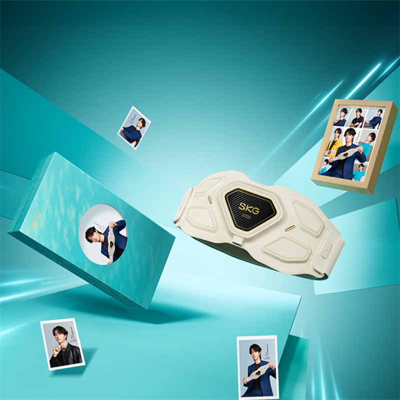 SKG按摩仪G7 Ultra腰部按摩器[王一博同款]暖宫护腰热敷脉冲振动钛金腰带高清大图