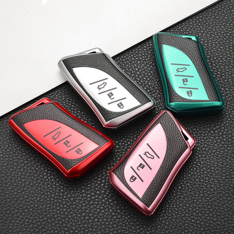 雷克萨斯es200钥匙套ux260/nx300钥匙包ls500/es300凌志es260钥匙扣rx450/LC500传枫