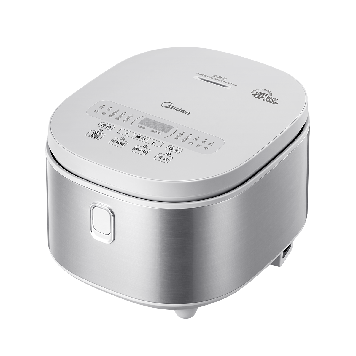 美的(Midea)电饭煲0涂层电饭锅4升316L不锈钢内胆3-4人家用多功能无涂层微压智能预约 MB-RE476S高清大图