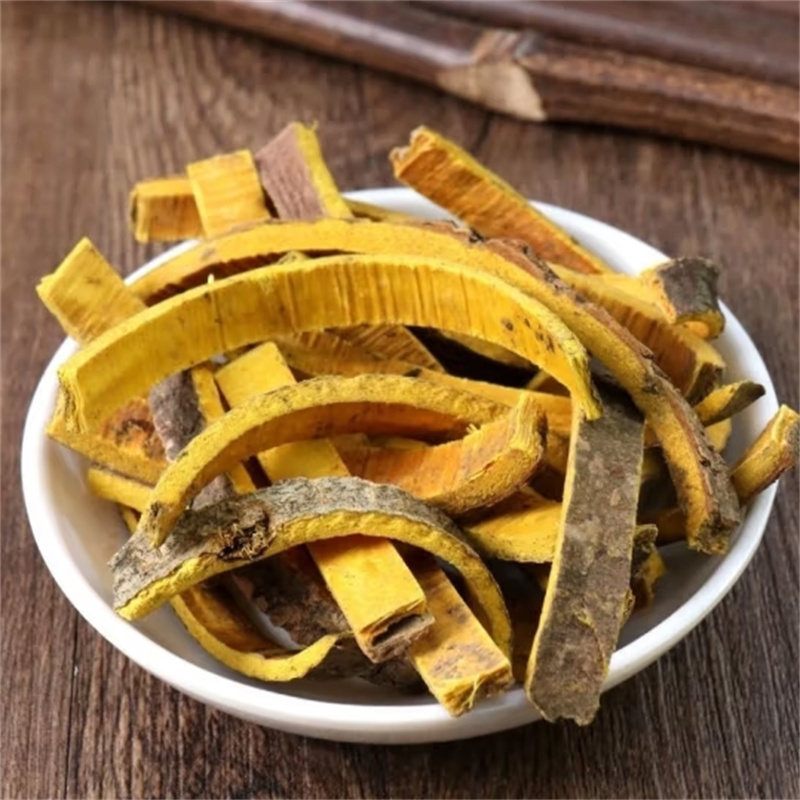 甄选黄柏100克正品干货新货黄柏片煮水泡茶黄柏皮黄皮黄百黄柏带皮黄柏高清大图
