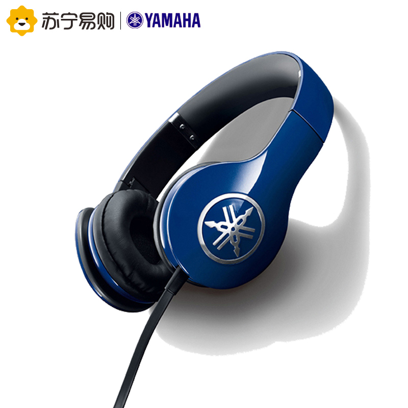 Yamaha/雅马哈 HPH-PRO300有线带麦折叠 头戴式魔音耳机 多彩时尚 高品质HiFi耳机 蓝色