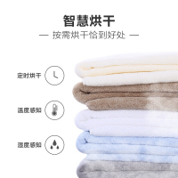 海尔（Haier）7公斤滚筒烘干衣机 即烘即穿 衣干即停 防皱免熨 家用干衣机EGDZE7F