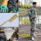 数码太空服四件套 蜜蜂防护服专用全套防蜂服防蜂衣帽迷彩连体衣服马蜂透气养蜂工具