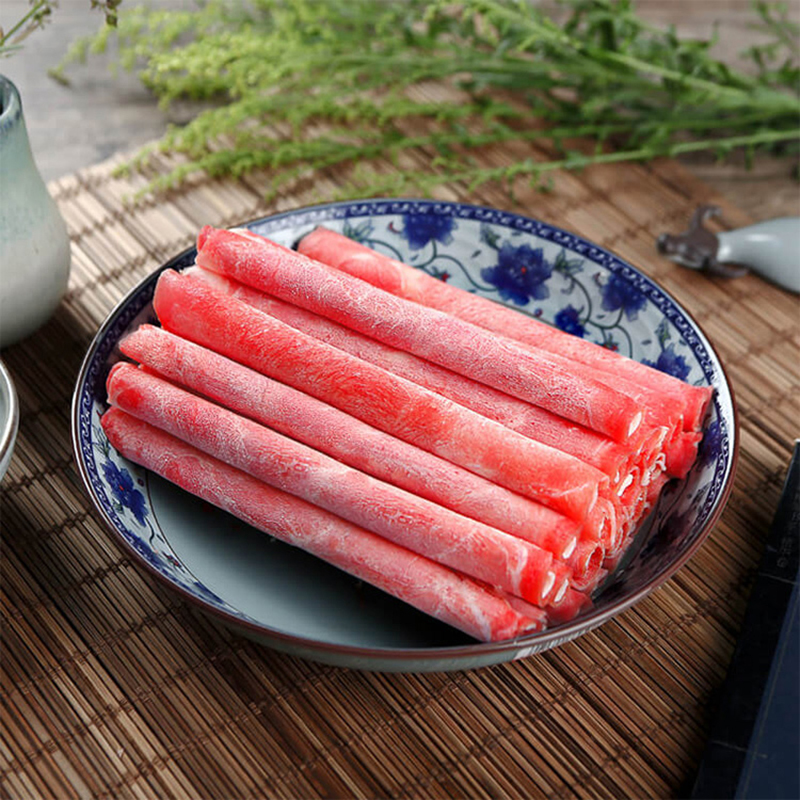大牧汗精制肥牛片火锅肥牛卷水煮牛肉200g5盒