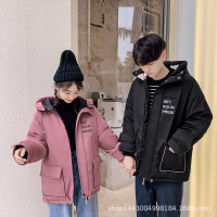 SHIZHEN棉衣女短款韩版宽松羽绒棉面包服女2020新款冬季棉袄情侣装潮HLM
