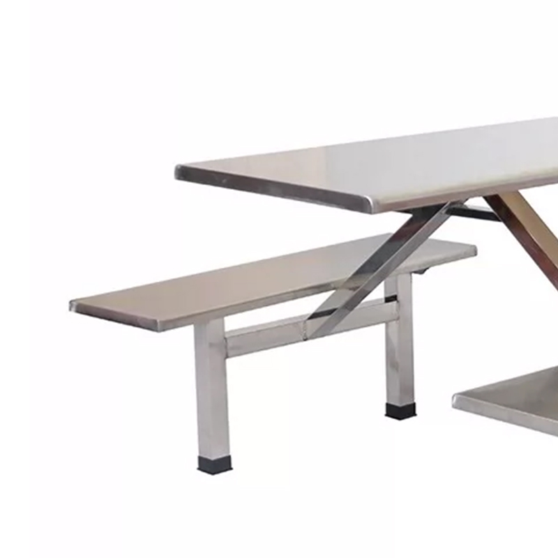 合祥源 连体餐桌椅组合 1200*600*750mm QX-CZ23 单位:张高清大图