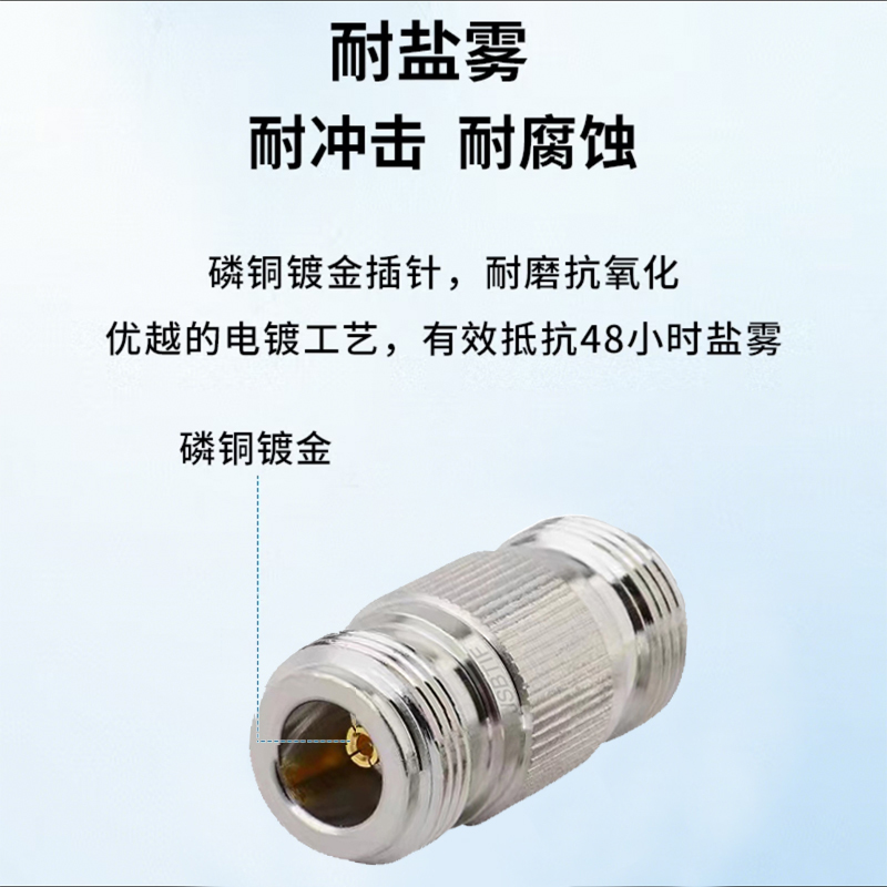 JSBTIF同轴连接器N-KK/只高清大图
